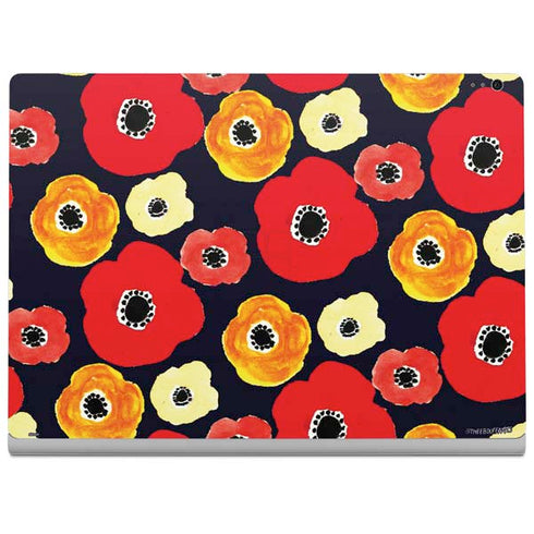 Bouffants and Broken Hearts Anemone Flower Surface Book 2 15in Skin